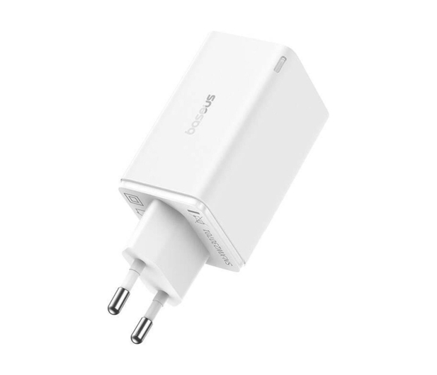 Baseus Ładowarka sieciowa GaN6 Pro, 2xUSB-C , 2xUSB, 65W (biała) - 1310917 - zdjęcie